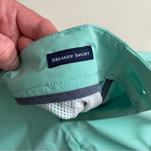 Vineyard Vines Men’s 9” Performance Breaker Short Green Size 28 - Picture 7 of 9